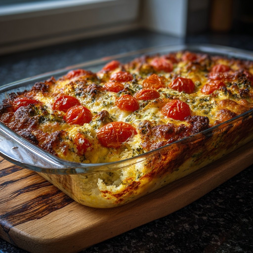 Brokkoli Tomaten Auflauf