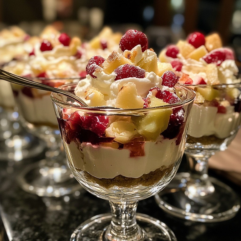Mini Weihnachts-Trifle