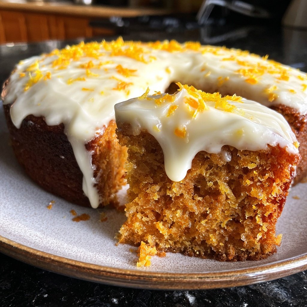 Karottenkuchen Mit Orange