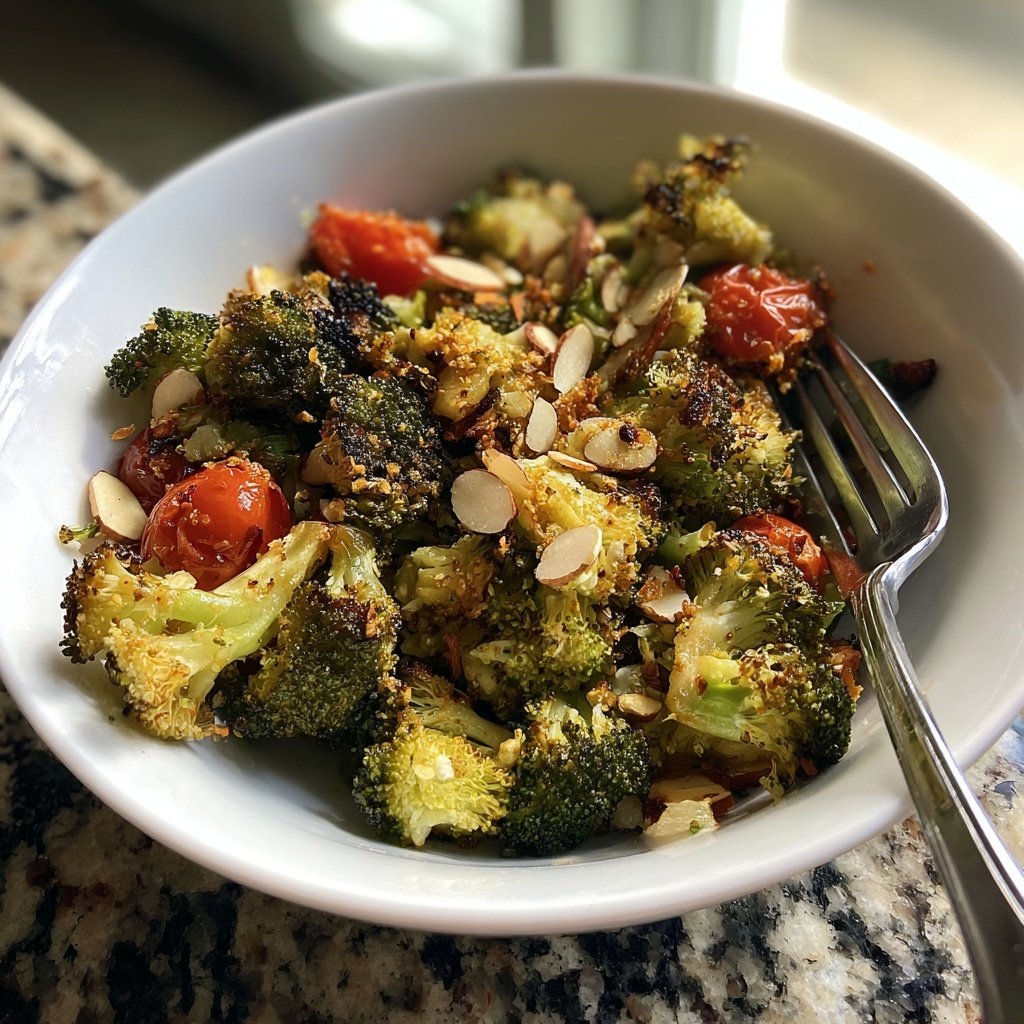 Knuspriger Brokkoli-Glückssalat